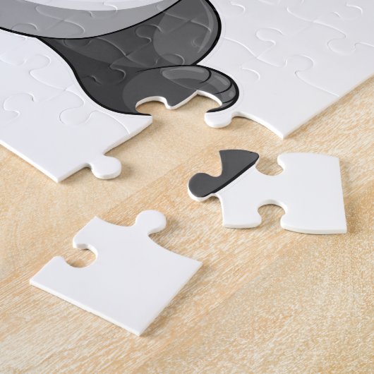Panda mit Teecup Puzzle (Seite)