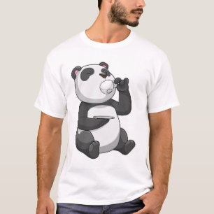 Panda mit Teecup T-Shirt