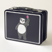 Panda mit Tulip Metall Brotdose (Rückseite)