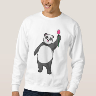 Panda mit Tulip Sweatshirt