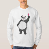 Panda mit Tulip T-Shirt (Vorderseite)