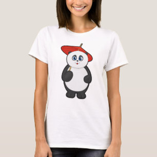 Panda mit Umbrella T-Shirt