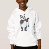 Panda mit Yo-yo Hoodie (Vorderseite)