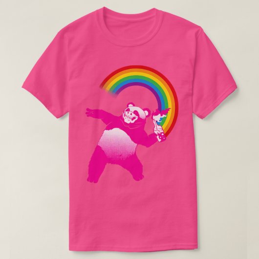 Panda Molotov T-Shirt (Design vorne)