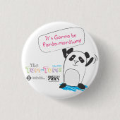Panda-monium Button (Vorderseite)