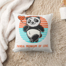 Panda Monium der Liebe Personalisiert