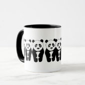 Panda-monium Tasse (Vorderseite Links)