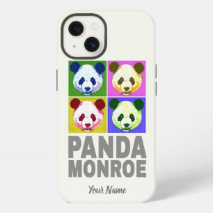 Panda Monroe Bär Pop Art Portrait iPhone 13 Hülle