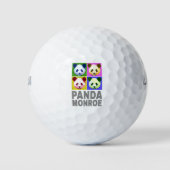 Panda Monroe Bear Pop Golfball (Vorderseite)