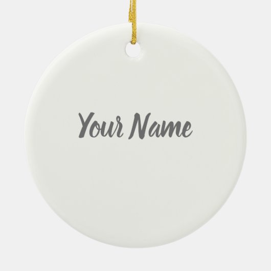 Panda Monroe Bear Pop Keramik Ornament (Hinten)