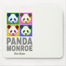 Panda Monroe Bear Pop Mousepad
