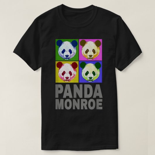 Panda Monroe Bear Pop T-Shirt (Design vorne)