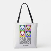 Panda Monroe Bear Pop Tasche (Rückseite)
