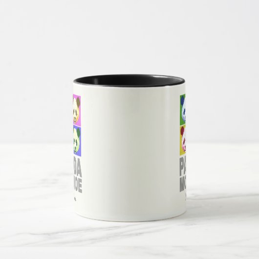 Panda Monroe Bear Pop Tasse (Zentrum)