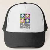 Panda Monroe Bear Pop Truckerkappe (Vorderseite)