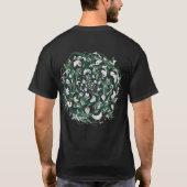 Panda-Monster T-Shirt (Rückseite)