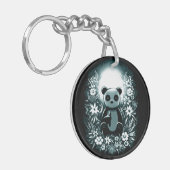 Panda Moon Schlüsselanhänger (Vorderseite links)