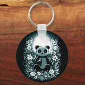 Panda Moon Schlüsselanhänger (Vorderseite)