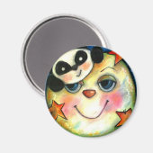Panda-Moonium Magnet (Vorderseite/Rückseite)