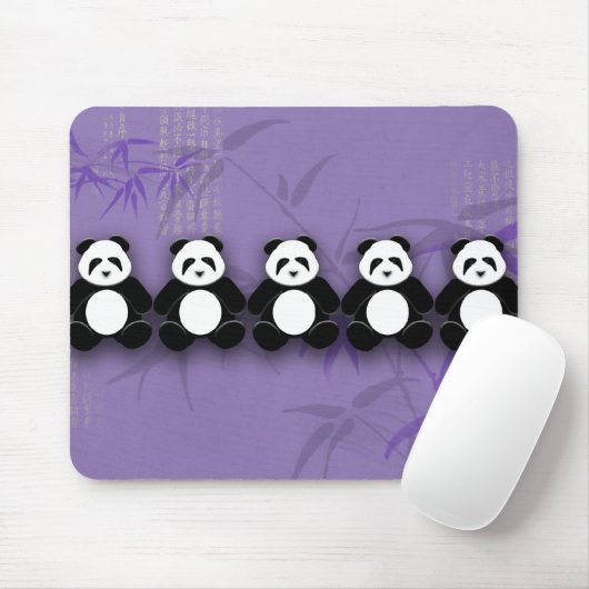 Panda Mousepad (Mit Mouse)