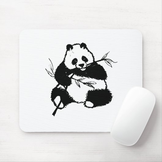 Panda Mousepad (Mit Mouse)