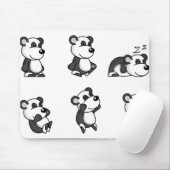Panda Mousepad (Mit Mouse)