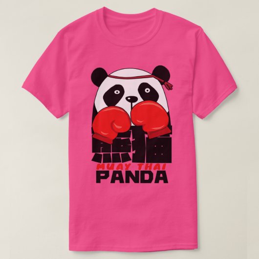 Panda Muay Thai T-Shirt (Design vorne)