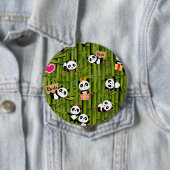 Panda-Muster 2 Button (Beispiel)