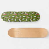 Panda-Muster 2 Skateboard (Horizontal)
