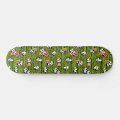 Panda-Muster 2 Skateboard (Horizontal)