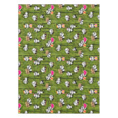 Panda-Muster 2 Tischdecke (Vorderseite)