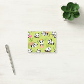 Panda-Muster 3 Post-it Klebezettel (Büro)