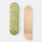 Panda-Muster 3 Skateboard (Vorderseite)
