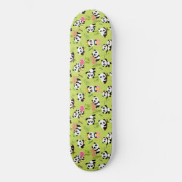 Panda-Muster 3 Skateboard