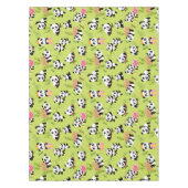 Panda-Muster 3 Tischdecke (Vorderseite)