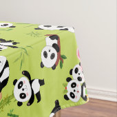 Panda-Muster 3 Tischdecke (Beispiel)