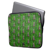 Panda (Muster) - Laptop-Sieb Laptopschutzhülle (Vorderseite Links)