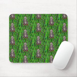 Panda (Muster) - Maus-Pad Mousepad
