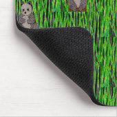Panda (Muster) - Mauspad (Ecke)