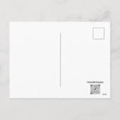 Panda (Muster) - Postkarte (Rückseite)