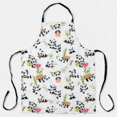 Panda-Muster Schürze (Vorderseite)