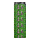 Panda (Muster) - Thermaltumbler Thermosbecher (Rückseite)