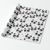 Panda Muster Wrapping Paper Geschenkpapier (Ungerollt)
