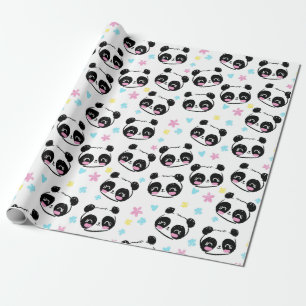 Panda Muster Wrapping Paper Geschenkpapier