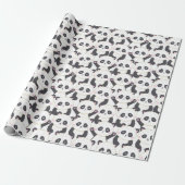 Panda Muster Wrapping Paper Geschenkpapier (Ungerollt)