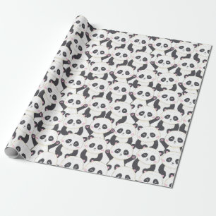 Panda Muster Wrapping Paper Geschenkpapier