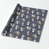Panda Muster Wrapping Paper Geschenkpapier (Ungerollt)