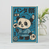 Panda nach Dark Einladung (Stehend Vorderseite)