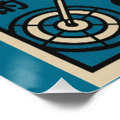 Panda nach Dark Poster (Ecke)