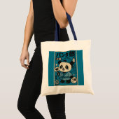 Panda nach Dark Tragetasche (Vorderseite (Produkt))